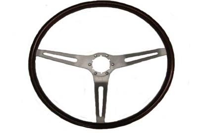 1969 Chevrolet El Camino 3 SPOKE ROSEWOOD STYLE STEERING WHEEL BARE 15IN AUTHENTIC SIMULATED WOOD GRIP | ST3789Z