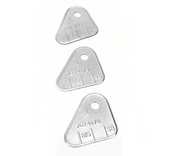 1965 Pontiac GTO/LeMans/Tempest IDENTIFICATION TAGS - AUTOMATIC TRANSMISSION (3 PIECE) | TP3515G