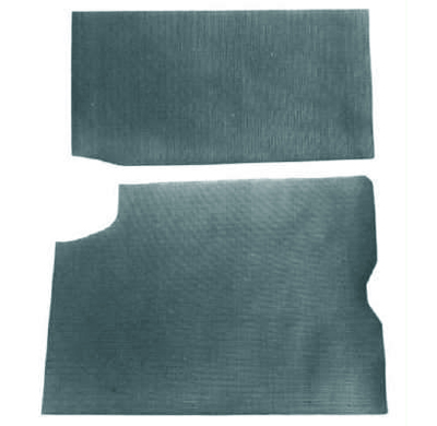 1965 Pontiac GTO/LeMans/Tempest TRUNK MAT - RUBBER/VINYL AQUA/BLACK HOUNDSTOOTH | TR3560G