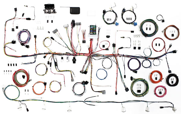 1989 Ford Mustang CLASSIC WIRING COMPLETE UPDATE # 510547 | 510547
