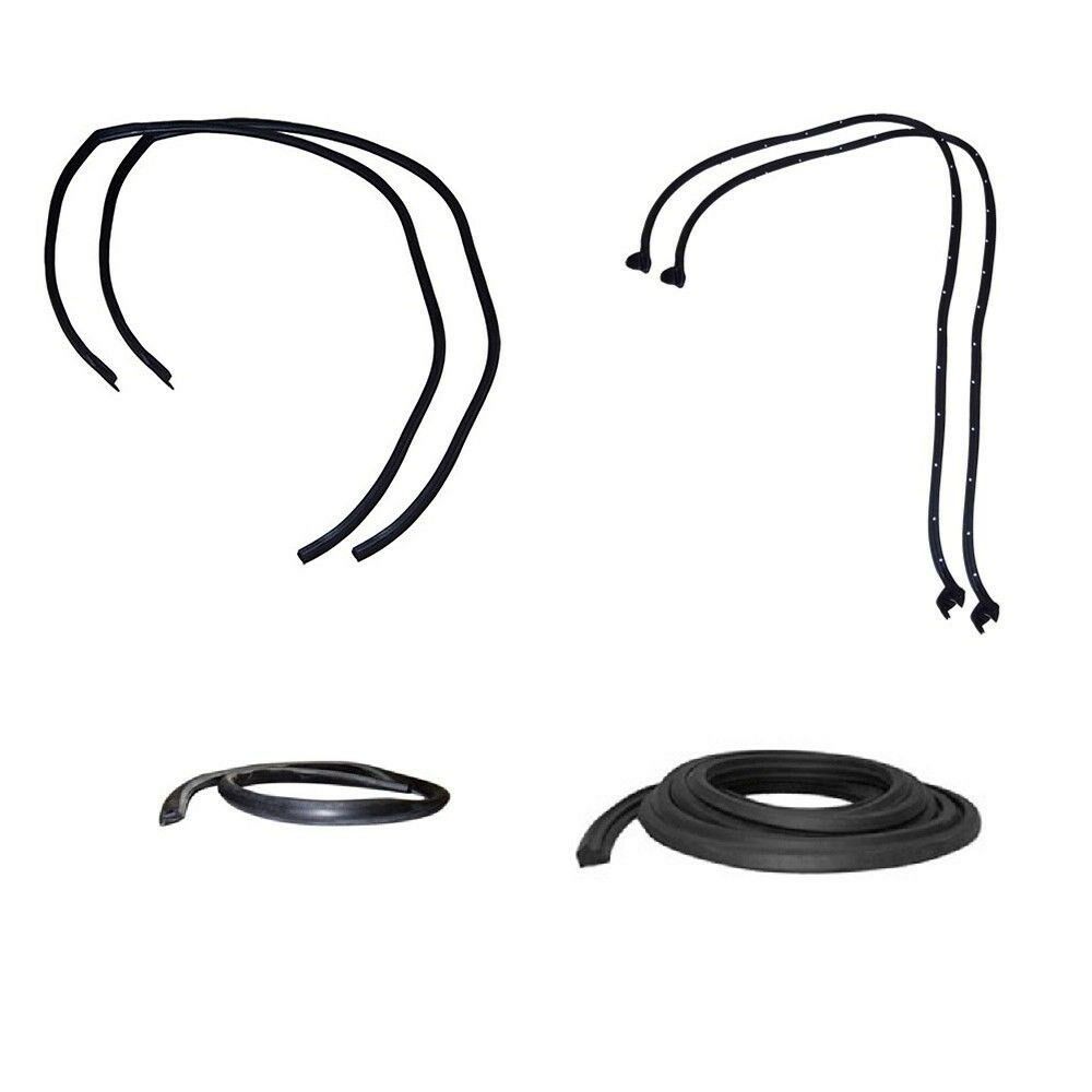 1967 Chevrolet Chevelle/Malibu WEATHERSTRIP KIT DOOR ROOF TRUNK | WS10040V
