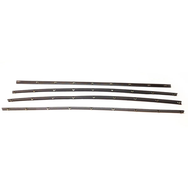 1980 Ford Misc FORD PINTO INNER AND OUTER AUTHENTIC BELTLINE WINDOW FELT KIT - SET OF 4 | WS1111B