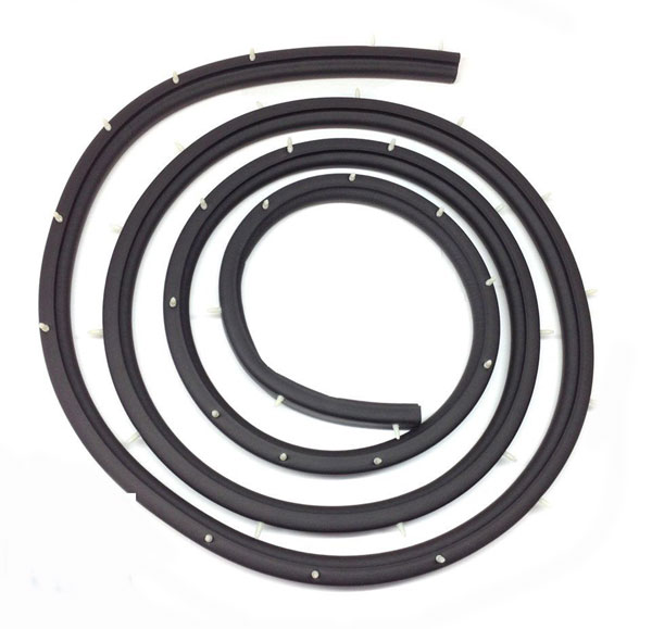 1974 Mopar Dodge/Chrysler/Plymouth DODGE / PLYMOUTH VAN FRONT DOOR WEATHERSTRIP SEAL - RH | WS1233J
