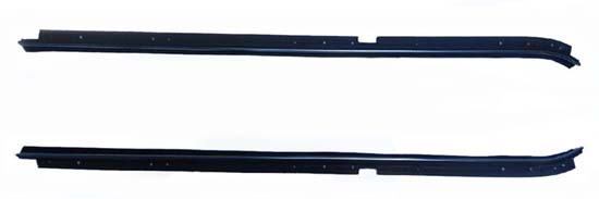 1983 Oldsmobile Cutlass/442/F85 WINDOWFELT OUTERS ONLY - OEM REPLACEMENTS FOR CARS WITHOUT WIDE BELT REVEAL MOLDING (CORRECT ROUND CHROME BEAD) | WS12731T