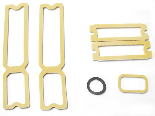 1966 Chevrolet El Camino PAINT GASKET KIT (INCLUDES GASKETS FOR PARK LENSES, TAIL LENSES, LICENSE LENS, ANTENNA, DOOR HANDLES & LOCKS) | WS3917E