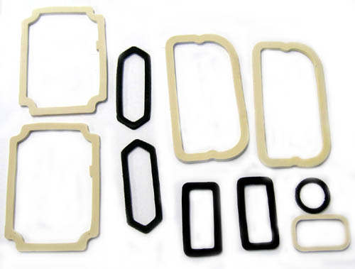 1969 Chevrolet El Camino PAINT GASKET KIT (INCLUDES GASKETS FOR PARK LENSES, TAIL LENSES, MARKER LAMPS, LICENSE LENS, ANTENNA, DOOR HANDLES & LOCKS) MADE IN THE USA | WS3944E