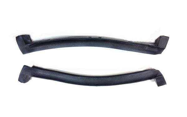 1995 Chevrolet Corvette SIDE TARGA ROOF PANEL WEATHERSTRIP KIT - OEM LATEX - GM #'S 22112053 / 22112054 | WS4085O