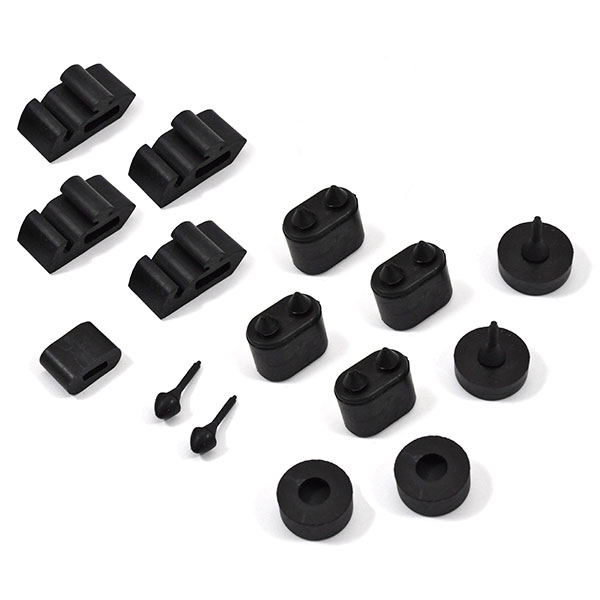 1968 Chevrolet Impala/Caprice/Bel Air RUBBER BUMPER KIT (INCLUDES DOORS, HOOD, TRUNK & GLOVE BOX BUMPERS) MADE IN THE USA | WS4745P