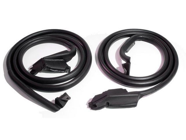 1974 Chevrolet Corvette DOOR WEATHERSTRIP SEAL PAIR | WS80283O