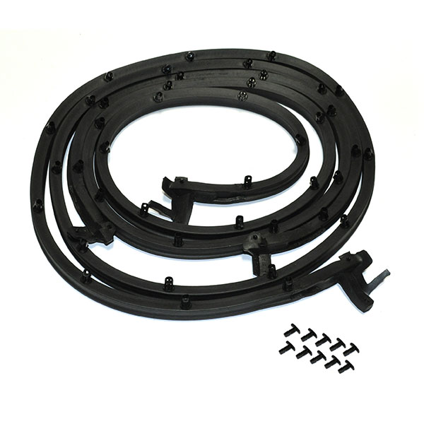 1967 Mopar Dodge/Chrysler/Plymouth (AMERICAN RAMBLER) DOOR WEATHERSTRIP SEALS PAIR - LM31B | WS80880J