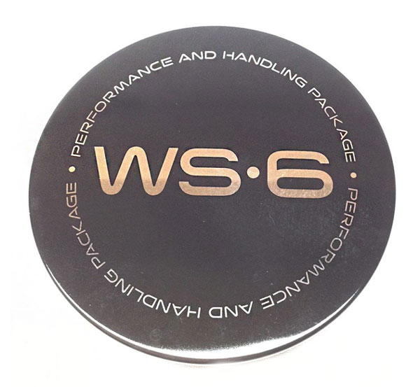 1992 Pontiac Firebird/TransAm WS-6 BLACK AND SILVER CENTER CAP - GM # 9592700 (TRANS AM) | WT2700F