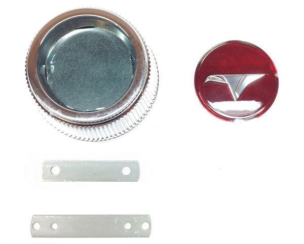 1965 Buick Skylark/GS/Regal/GN CENTER CAP WITH 'FAT BIRD' INSERT - EA* | WT3183S