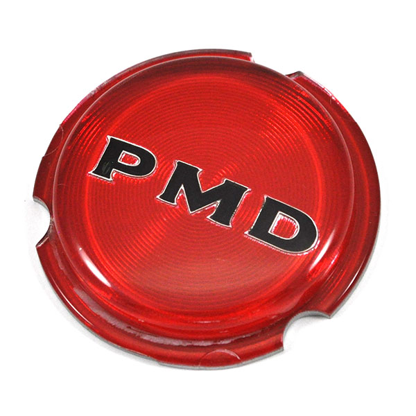 1970 Pontiac Grand Prix 69-UP RED PMD CENTER CAP INSERT ONLY (RED BACKGROUND WITH BLACK WRITING) - EA | WT4055G