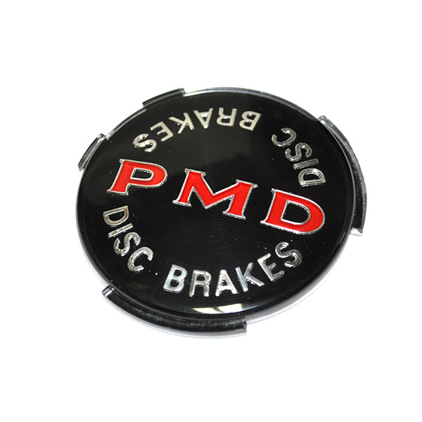 1975 Pontiac GTO/LeMans/Tempest PMD WHEEL COVER EMBLEM WITH DISC BRAKES 2 7/16
