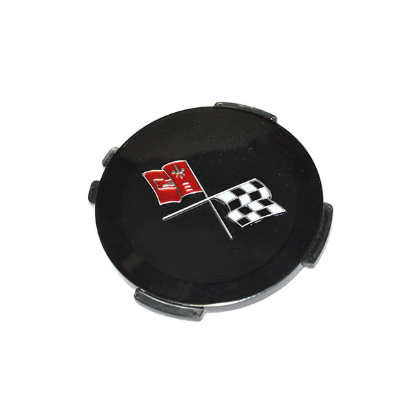 1971 Chevrolet Impala/Caprice/Bel Air FINNED CROSS FLAGS EMBLEM - EA | WT4872P