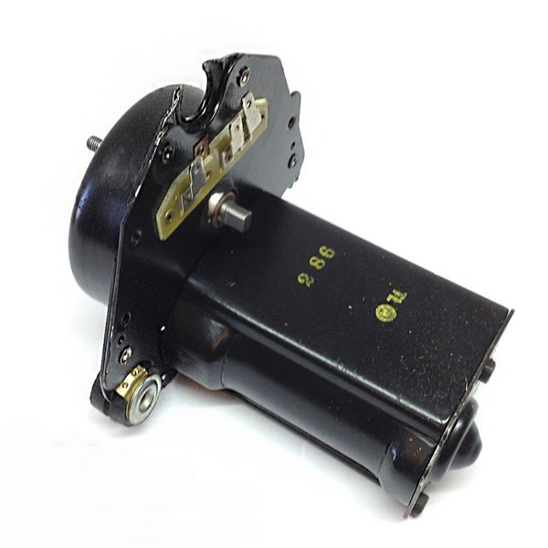 1966 Pontiac GTO/LeMans/Tempest WIPER MOTOR WITH ROUND HOLE IN FIREWALL, 3 TERMINAL 2 SPEED | WW00120Z