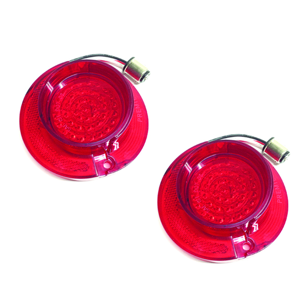 1964 Chevrolet Impala/Caprice/Bel Air LED TAIL LIGHT LAMP ASSEMBLY RED - PAIR | XL11091P
