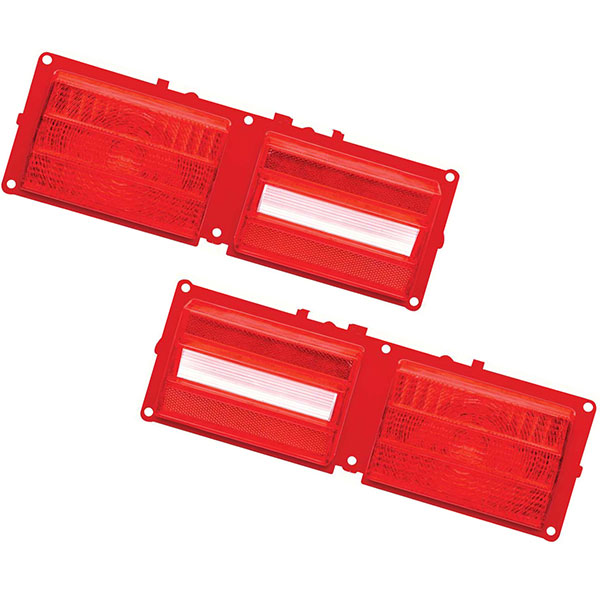 1977 Chevrolet Nova/Chevy II TAIL LAMP LENS (EXC. CONCOURS) - PAIR | XL12612N
