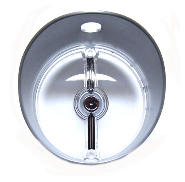 1970 Chevrolet Monte Carlo PARK LAMP LENS (MOUNTS IN BUMPER) CLEAR WITH CHROME BULLET - EA | XL2525M