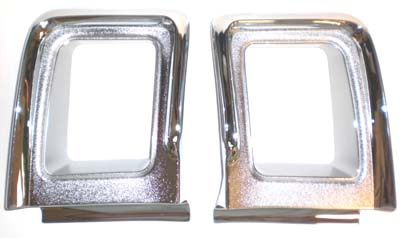 1967 Oldsmobile Cutlass/442/F85 TAIL LIGHT BEZELS (SUPREME) NEW - PR | XL4416T