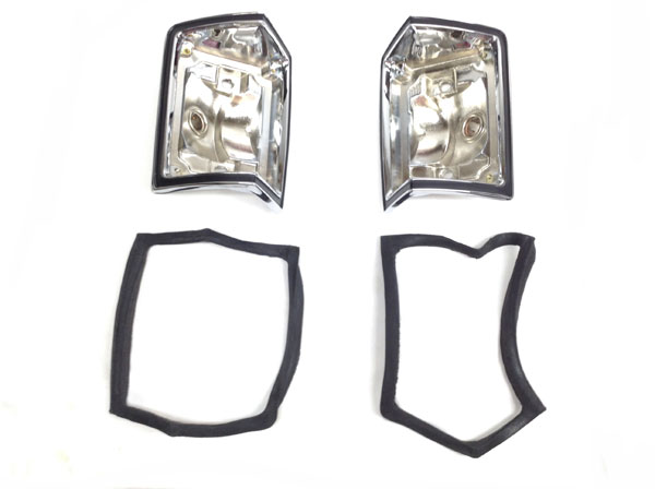 1968 Chevrolet El Camino TAIL LAMP BEZEL AND HOUSING - PR | XL5142E