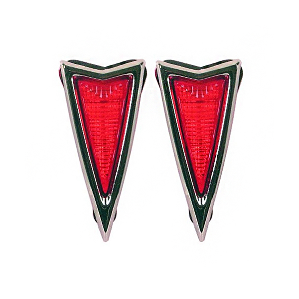1968 Pontiac Firebird/TransAm REAR SIDE MARKER LAMP ASSEMBLY, INCLUDES LENS, BEZEL AND GASKET - PR | XL6233F