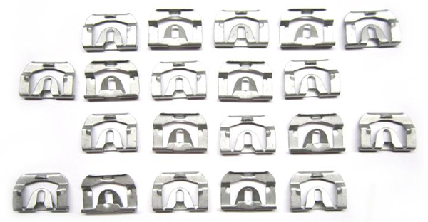 1971 Chevrolet El Camino REAR WINDOW MOLDING CLIP KIT FOR CAR WITH VINYL TOP (20 PIECE KIT) | XP12834E