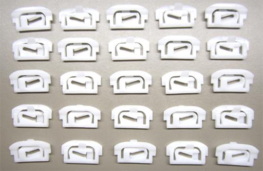 1976 Pontiac Firebird/TransAm REAR WINDOW MOLDING CLIP KIT (25 PIECE KIT) | XP12845F