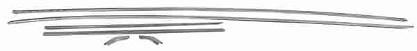 1968 Pontiac GTO/LeMans/Tempest DRIP RAIL MOLDING KIT NEW REPRODUCTION - 6 PIECE SET | XP4232G