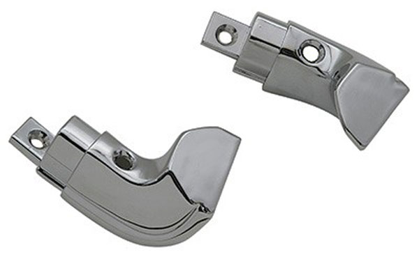 1977 Chevrolet El Camino REAR CORNER BED MOLDINGS (FINISH OFF BED RAILS AND WRAP AROUND TO TOP OF TAILGATE MOLDING) SOME DRILLING MAY BE NECESSARY TO FIT 73 - PAIR | XP4281E