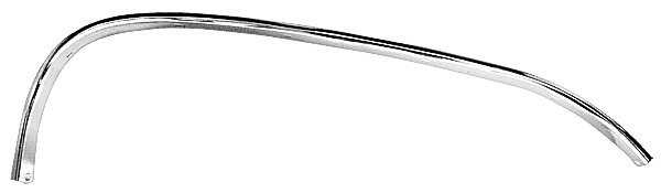 1964 Chevrolet Chevelle/Malibu WHEELWELL MOLDING REAR - LH | XP4786V