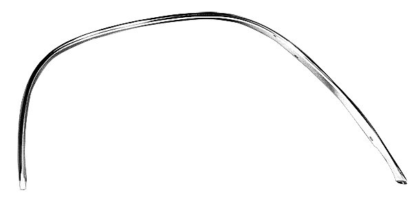 1965 Chevrolet Chevelle/Malibu WHEELWELL MOLDING FRONT - LH | XP4789V