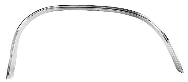 1966 Chevrolet Chevelle/Malibu WHEELWELL MOLDING REAR - LH | XP4793V