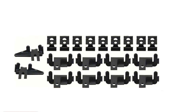 1964 Chevrolet Impala/Caprice/Bel Air FRONT WINDSHIELD MOLDING CLIP KIT | XP5053P