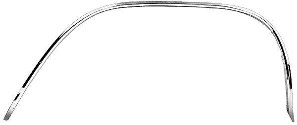 1964 Chevrolet Chevelle/Malibu WHEELWELL MOLDING FRONT - RH | XP5117V