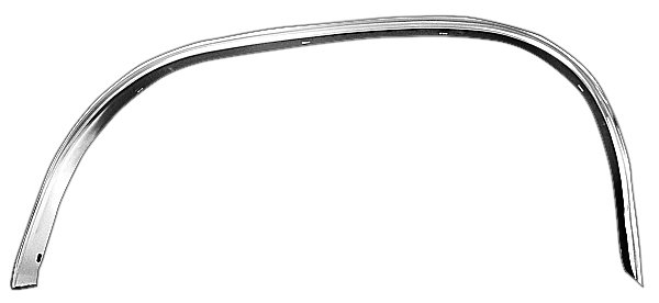 1966 Chevrolet Chevelle/Malibu WHEELWELL MOLDING REAR - RH | XP5122V