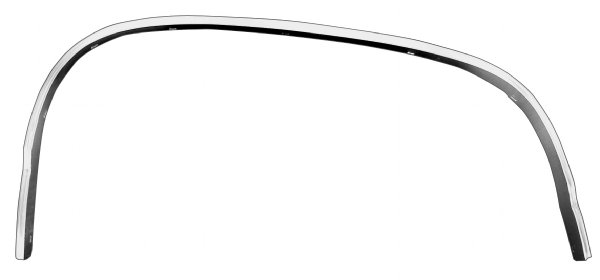 1969 Chevrolet Chevelle/Malibu WHEELWELL MOLDING REAR - LH | XP5125V