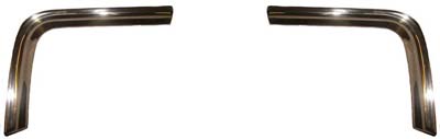 1967 Pontiac GTO/LeMans/Tempest DECKLID EXTENSION MOLDINGS ON QUARTER (PAIR) | XP5617G