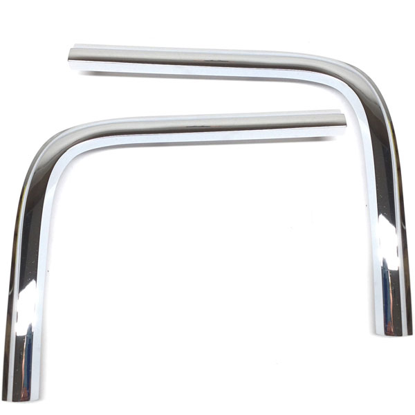 1965 Oldsmobile Cutlass/442/F85 FENDER EYEBROW CHROME MOLDING - PAIR | XP5709T
