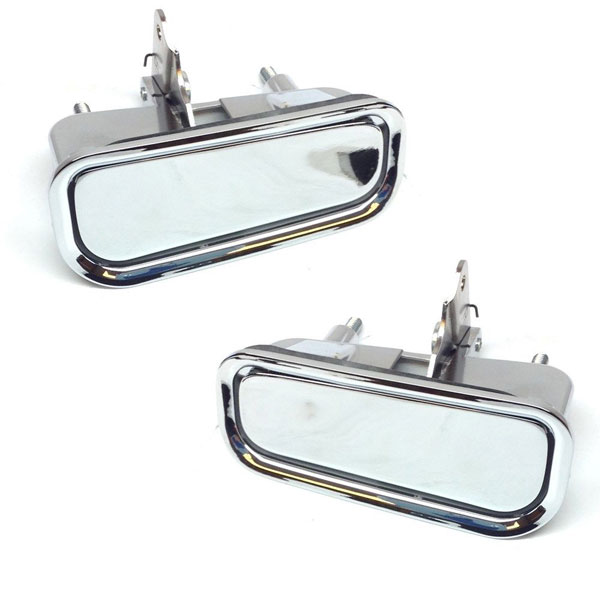 1969 Chevrolet Corvette CORVETTE OUTSIDE DOOR HANDLES U.S. MADE GM TOOLING - PAIR | XP6666O