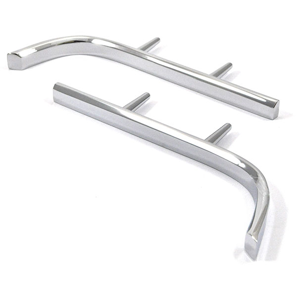 1970 Chevrolet Monte Carlo UPPER QUARTER PANEL CHROME EXTENSION MOLDINGS â€“ PAIR | XP2611M
