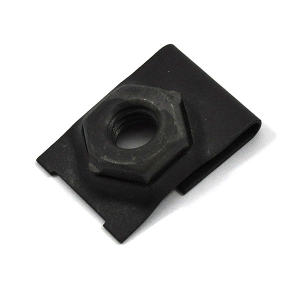 1955 Chevrolet Full Size up to 1957 J-TYPE CLIP CAGE NUT, FITS 5/16-18 BOLTS, BLACK PHOSPHATE COATED GM 3784845 | 3784845