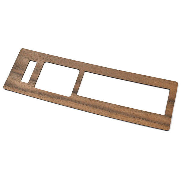 1965 Pontiac GTO/LeMans/Tempest WOOD HEATER CONTROL INSERT FOR CARS WITHOUT AIR CONDITIONING (REAL WOOD) | IN1256G