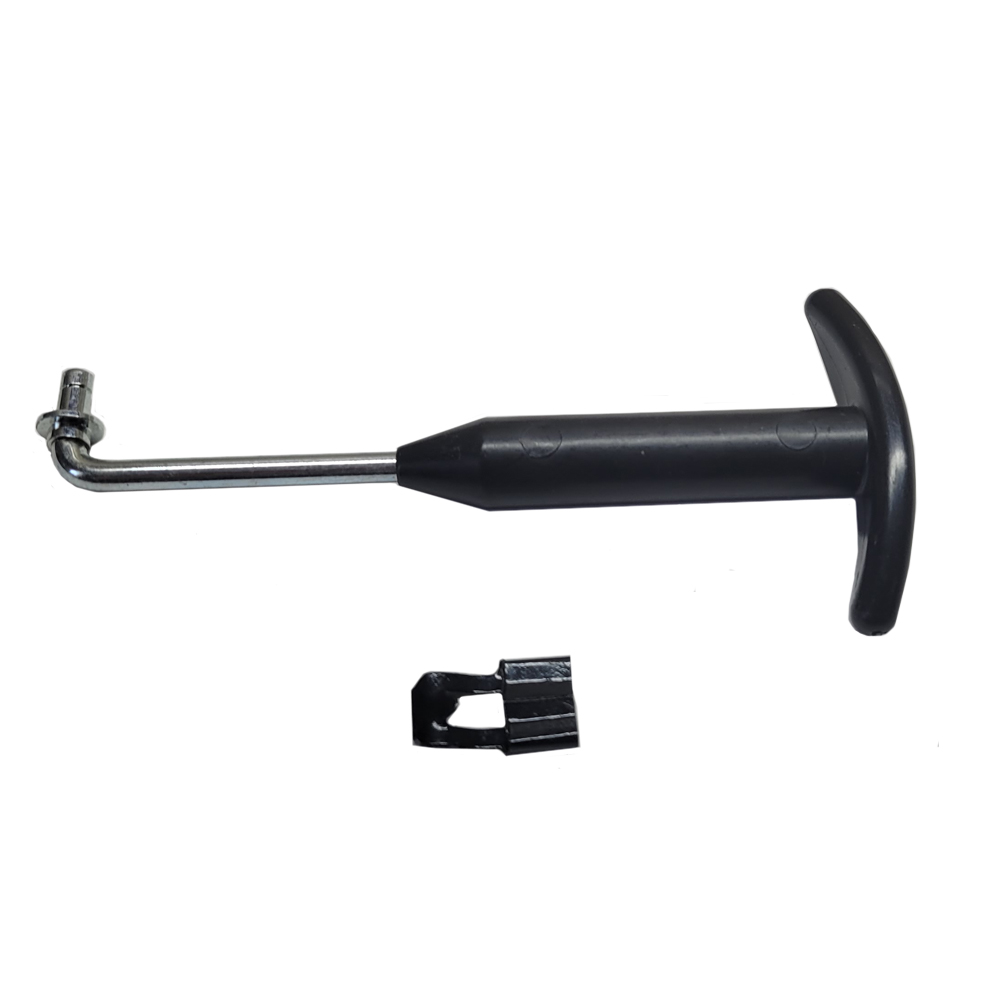 1971 Oldsmobile Cutlass/442/F85 HOOD RELEASE HANDLE UNDER BUMPER | BP1179T