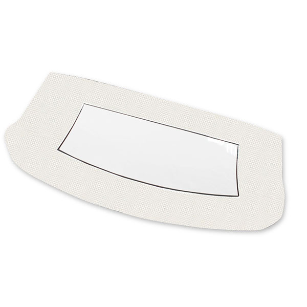 1975 Cadillac Cars CONVERTIBLE REAR PLASTIC WINDOW VINYL WHITE | CV1008Z