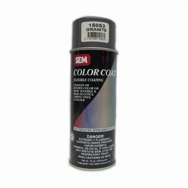 1967 Chevrolet Corvair SEM COLOR COAT FLEXIBLE COATING (GRANITE #15053) 12 OUNCE CAN | PT15053Z