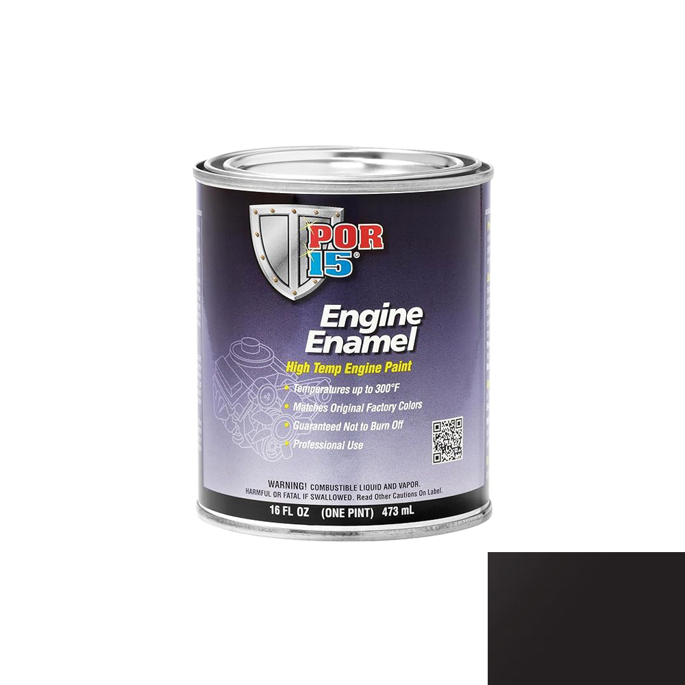 1984 Cadillac Cars POR 15 ENGINE ENAMEL (BLACK) - PINT | PT4023Z