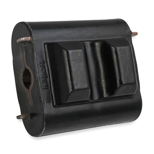 1968 Pontiac Full Size HOLLEY HOOKER BLACK HEART POLYURETHANE ENGINE MOUNT INSERT - BLACK - EA | LS1003Z
