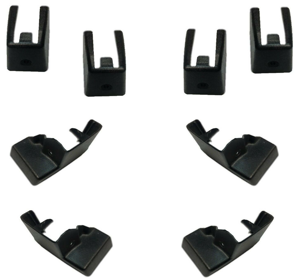 1983 Pontiac Grand Prix 69-UP 45/55 BENCH SEAT MANUAL TRACK COVERS - SET OF 8 | IN5075Z