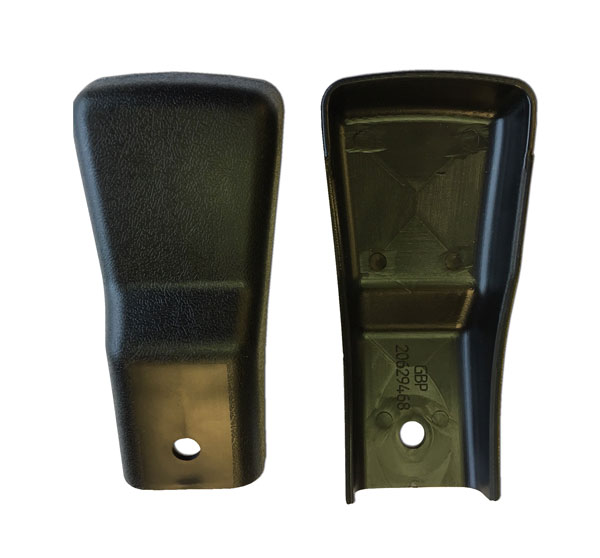 1986 Pontiac Grand Prix 69-UP BUCKET SEAT OR SPLIT BENCH MANUAL UPPER TRACK COVERS (SOLD AS A PAIR) | IN5071Z